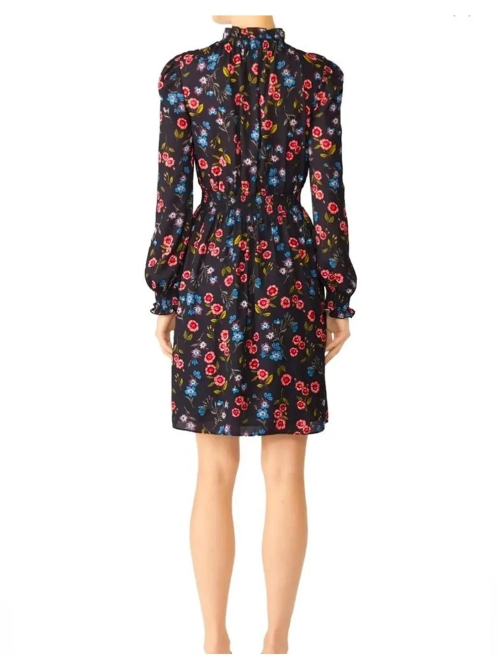 Kate Spade Meadow Smock Waist Mini Dress